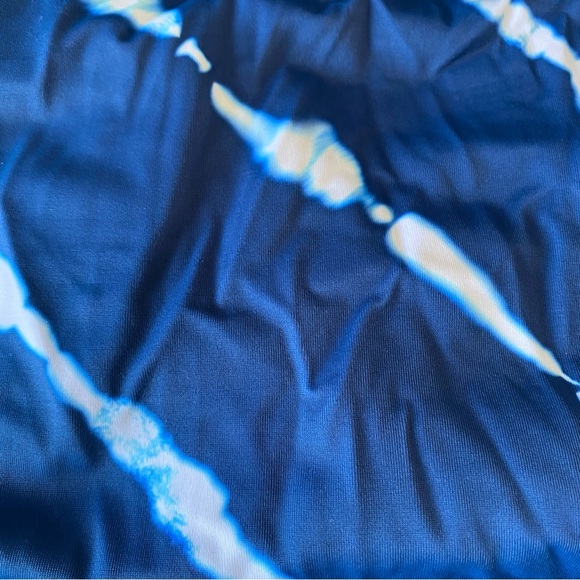 Beach Betty Blue Cut Out One Piece Swimsuit - Picture 5 of 8